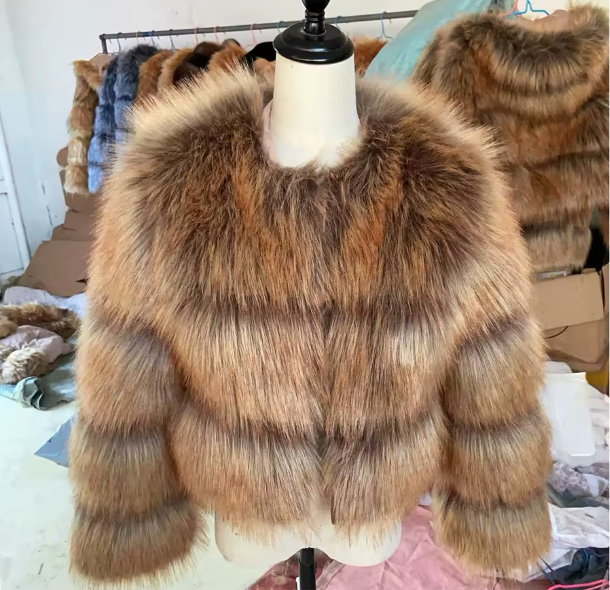 Baddies faux Fur Coat Women's Jacket