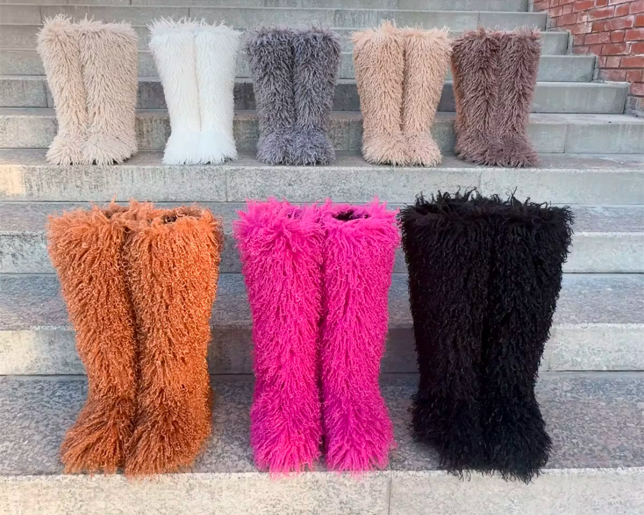 Fur Fuzzy boots